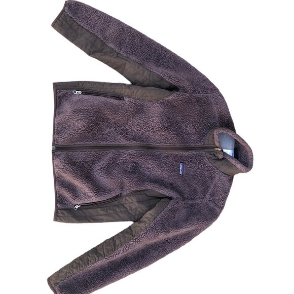 VINTAGE Patagonia Sherpa Jacket 'Triple Brown' Large - Picture 4 of 9